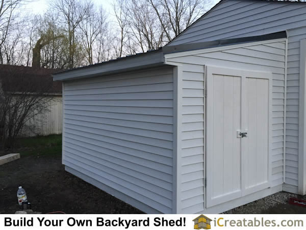 Lean To Shed Attached To Garage iCreatables.com