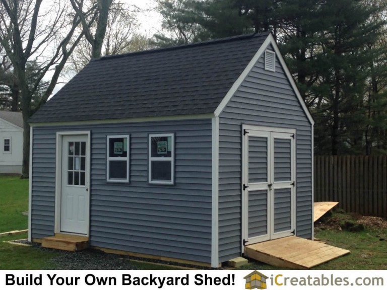 12x16 garden shed plans built in new jersey! icreatables.com