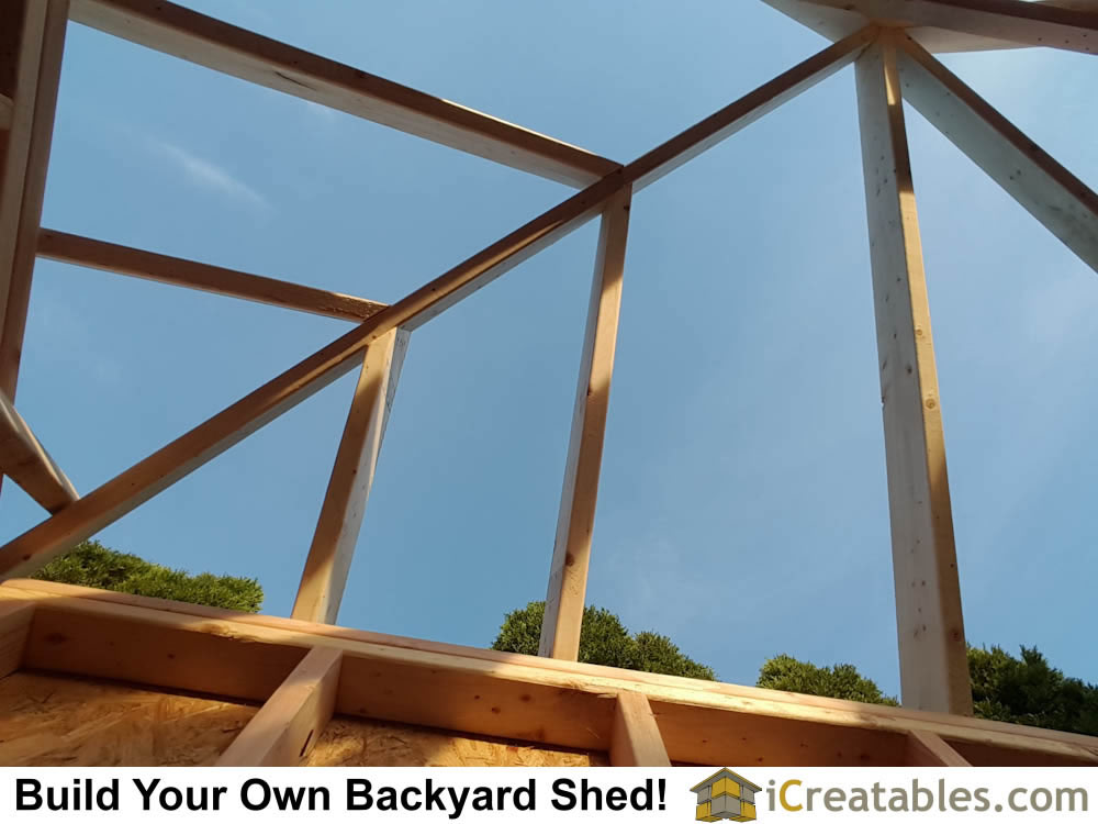10x10-C5-5 shed-hip-roof-framing-peak