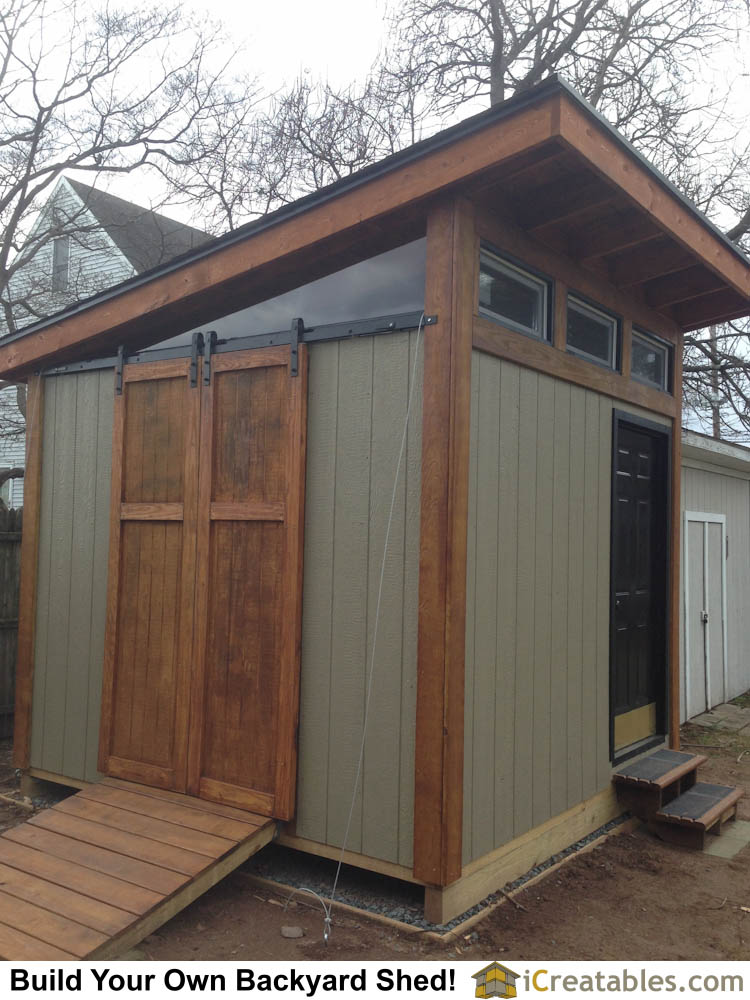 outdoor living today - 8 x 8 sunshed garden shed with