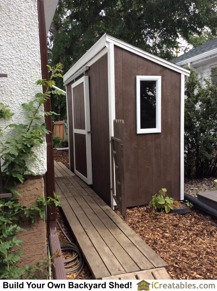 How to build a shed with a lean to roof