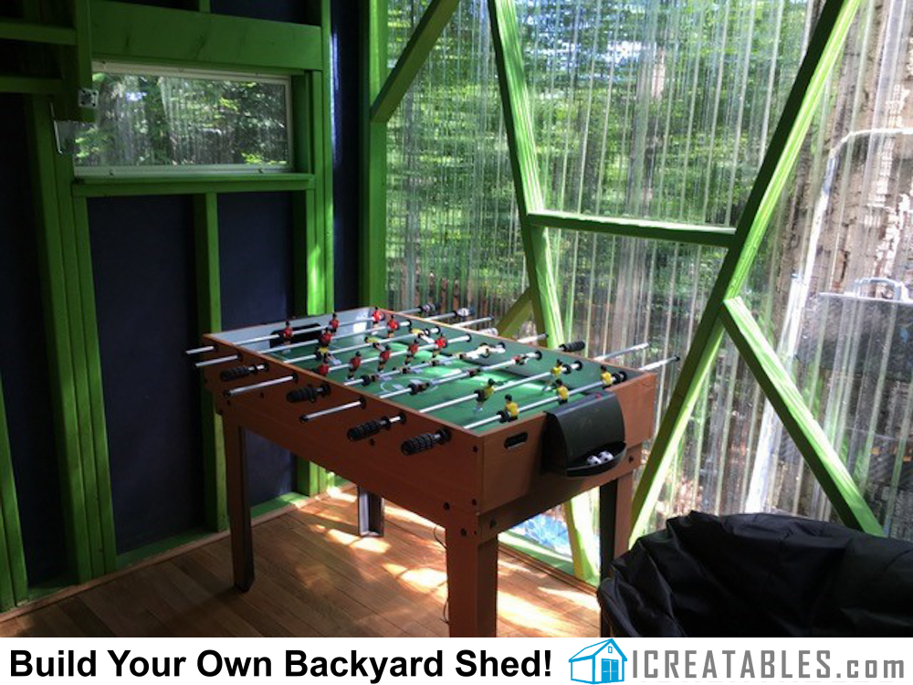 8×12 Modern Shed Tree House