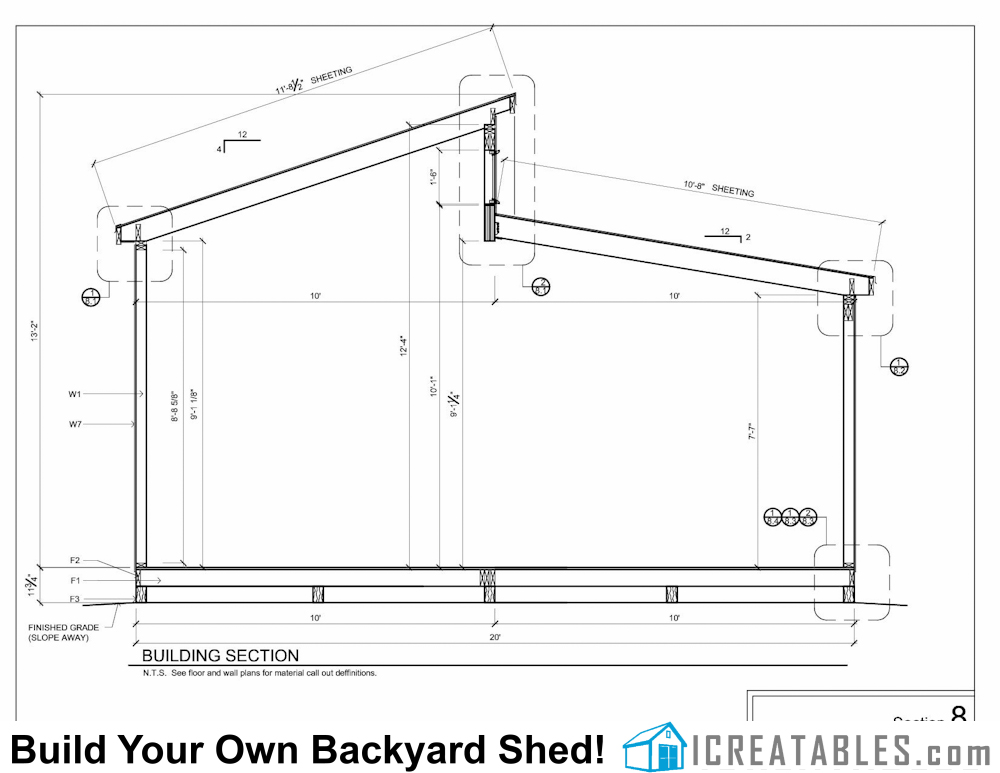 20×16 Clerestory Dormer Shed