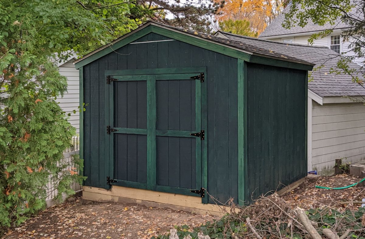 Customer Spotlight: Building a Perfect 10×10 Backyard Shed!