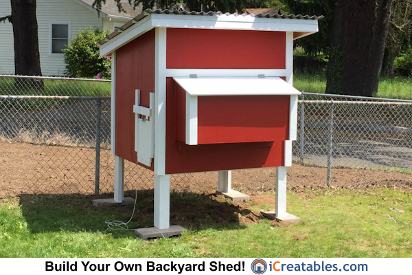 Urban chicken coop plans