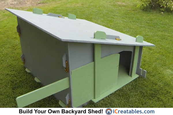 Simple Chicken Coop Plans - Cheap Chicken Coop