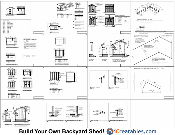 6x8 Chicken Coop Plans - Large Chicken Coop Plans