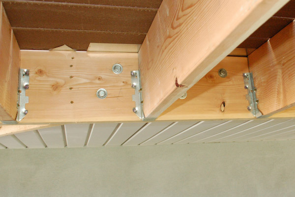 deck ledger bolts
