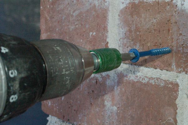 Using Concrete Screws To Screw To Concrete | Drill And 