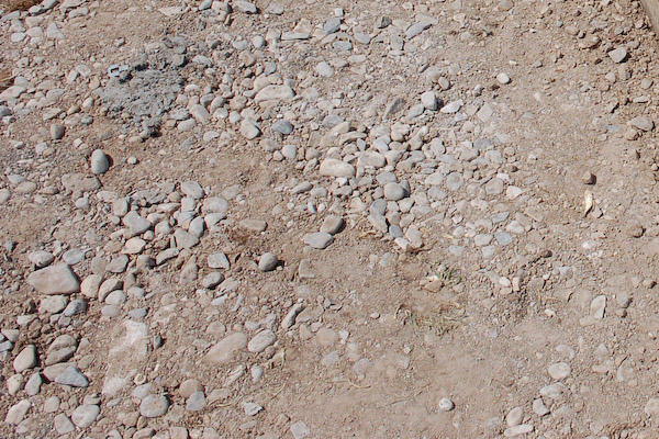 concrete steps compacted soil