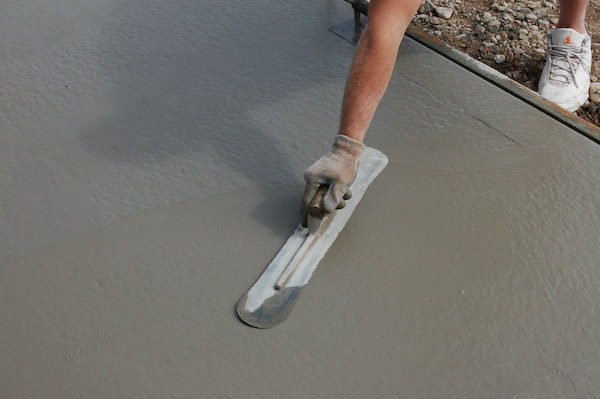 concrete steel trowel finish
