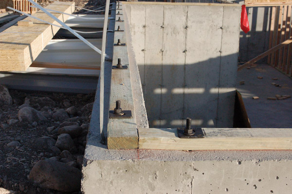 attached sill plate floor