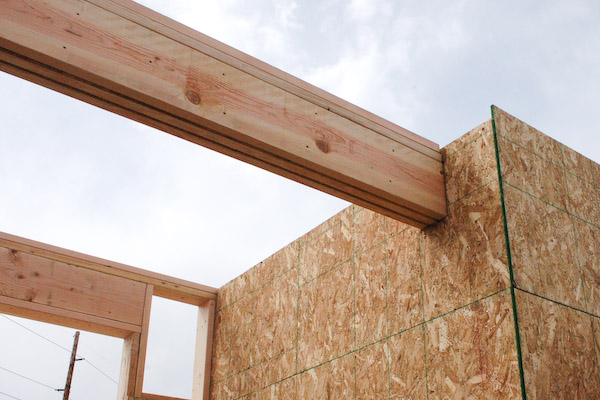 frame porch beam pocket