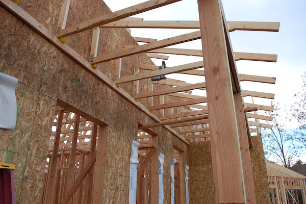 frame porch roof truss