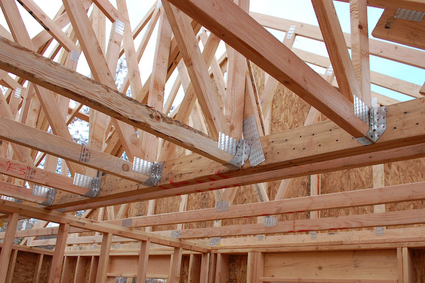Step 15 Set Roof Trusses icreatables.com