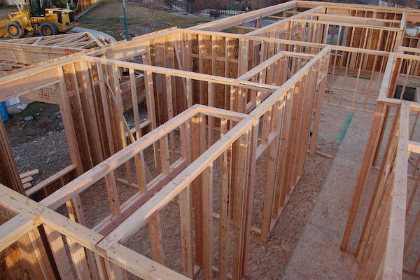 Framing A Exterior Wall Frame Interior Wall