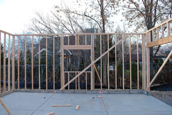 garage framing walls