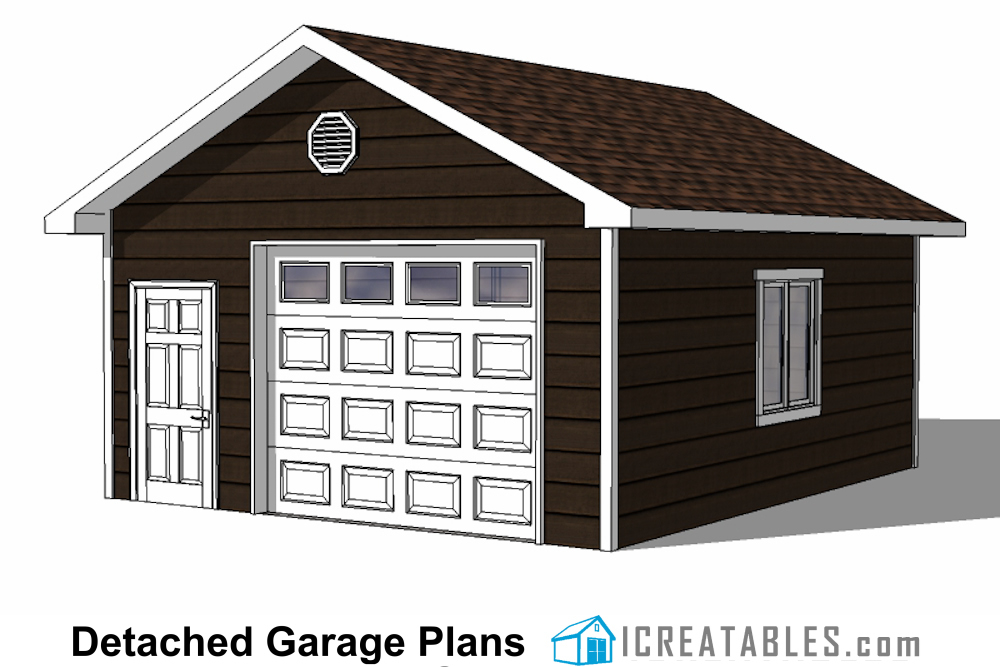 18x24 garage plans front elevation