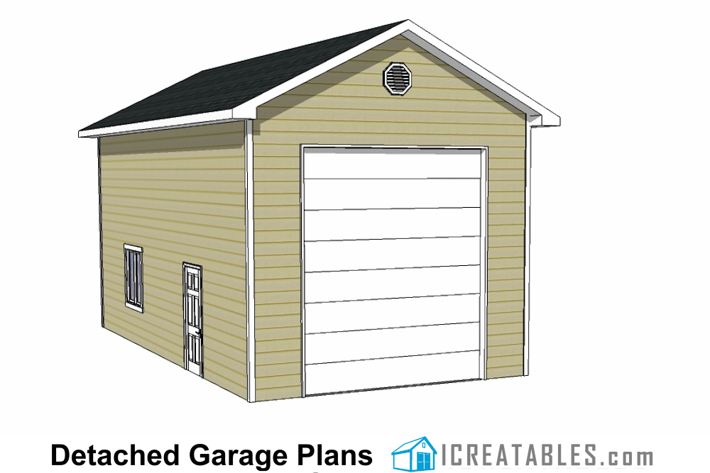 18x34 RV garage plans 