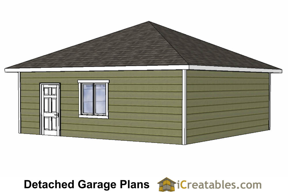 Garage Plan Floor Plans Shown With Optional Features Sample Sheets 