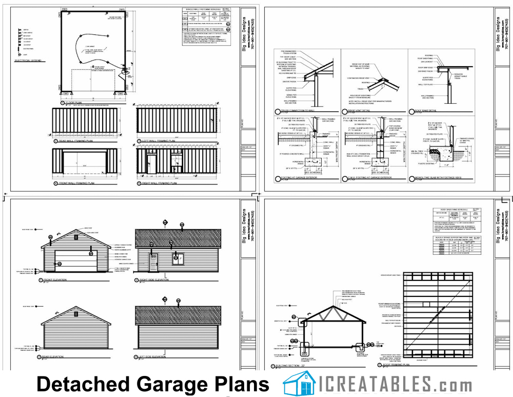 24x30 garage plans