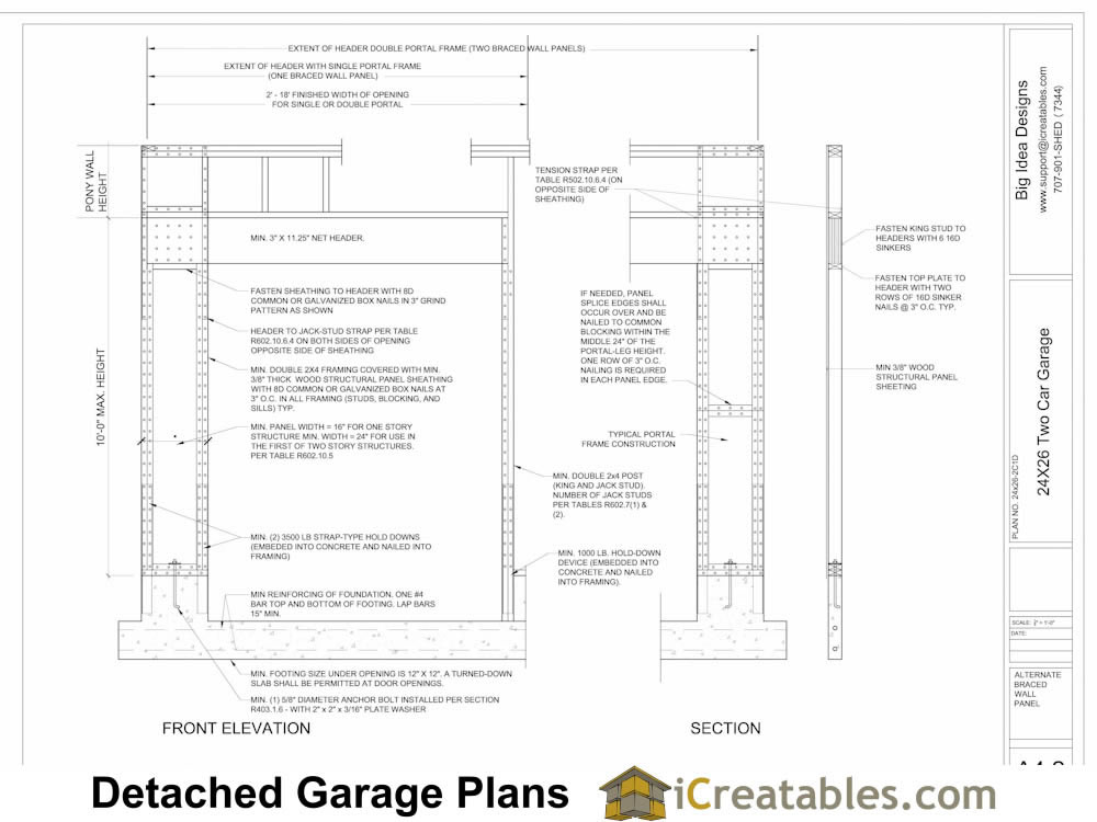 garage plans examples view full size garage plans by