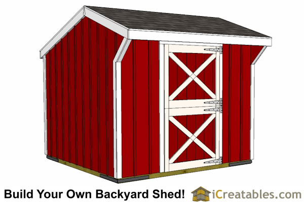 10x10 horse barn plans