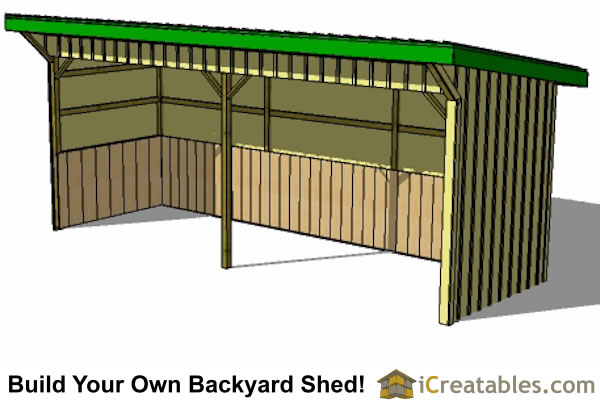 8x24 Run In Shed Plans-Download The Plans and Start 