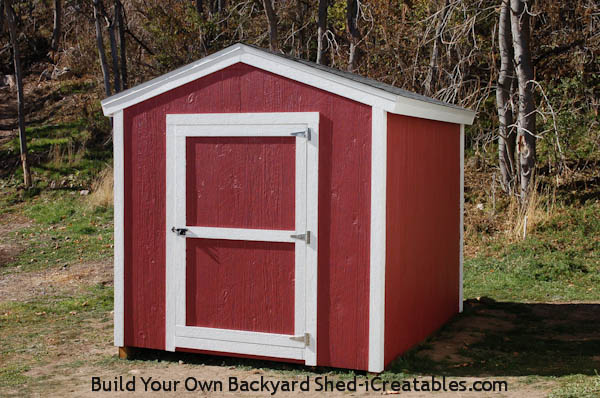 8x10 shed painted
