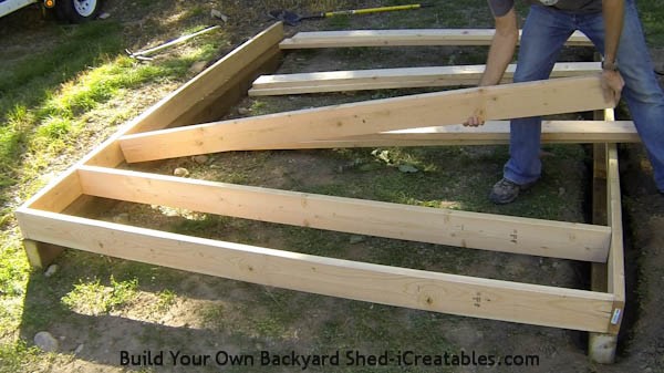 How To Build A Shed How To Build A Shed Floor