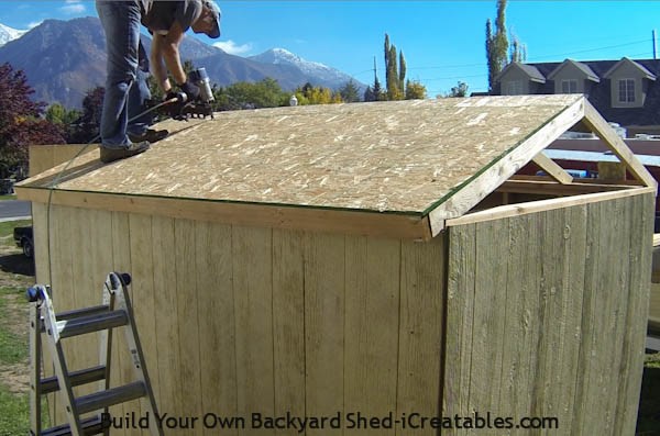 How To Build A Shed Roof icreatables.com