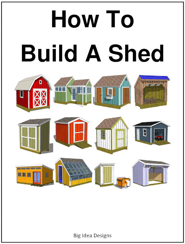 free how to build a shed book