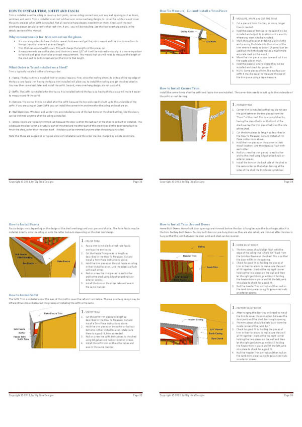 How To Build A Shed eBook Learn The Steps To Shed Building