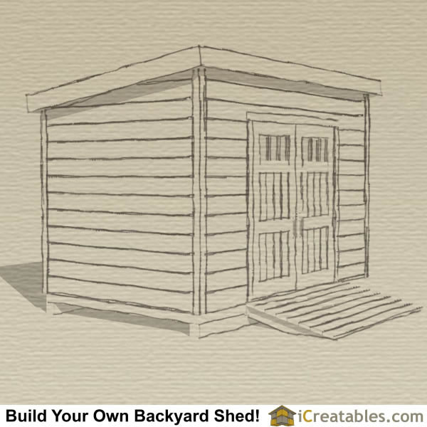 How To Build A Shed Roof icreatables.com