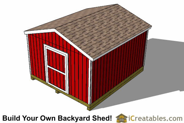 3.6 x 4.8 Meter Shed Plans 3600mmx4800mm garden shed