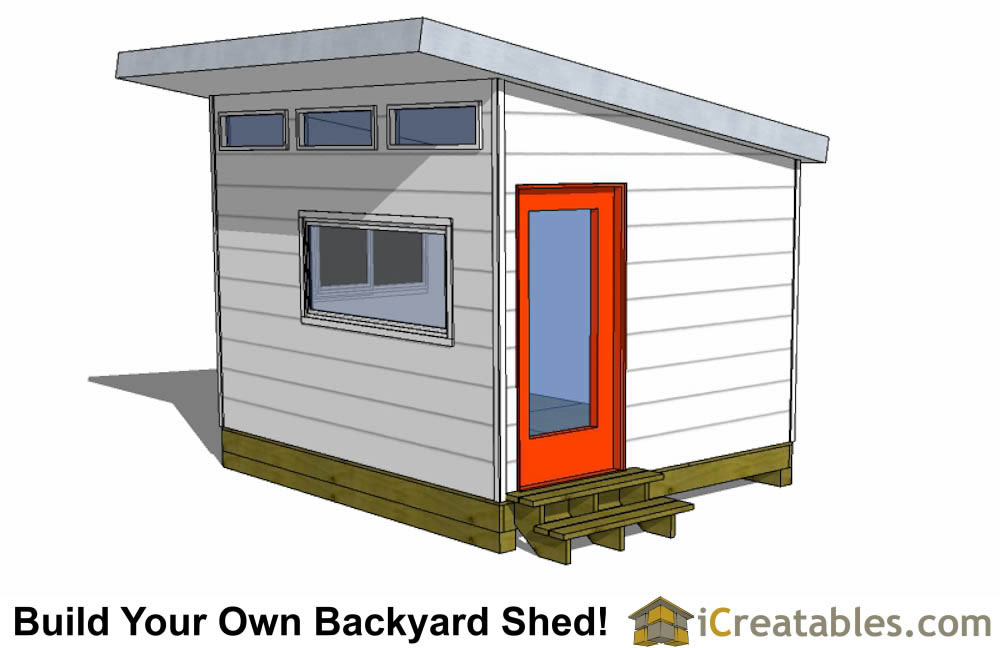 10x12 Studio Shed Plans S3 10x12 Office Shed Plans 