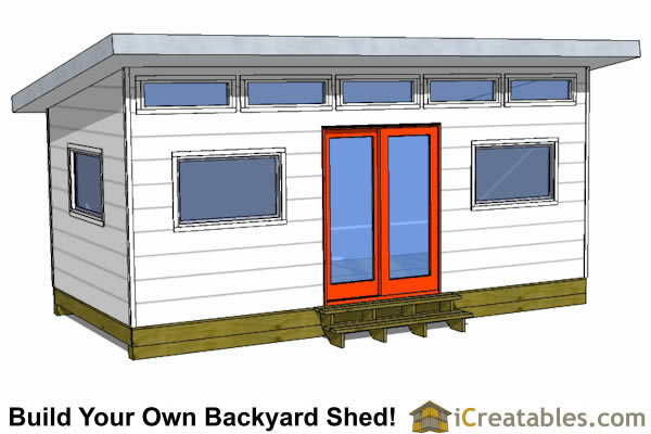 10x12 studio shed plans