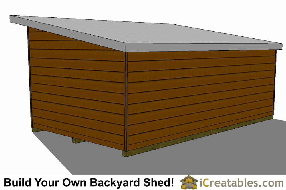 14x24 modern studio shed plans icreatables