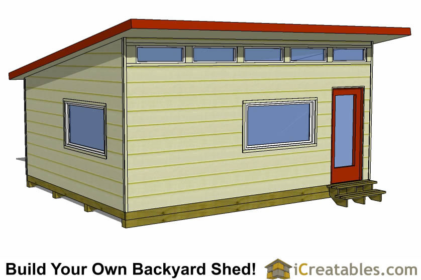 16x20 Shed Plans - Build a Large Storage Shed - DIY Shed Designs