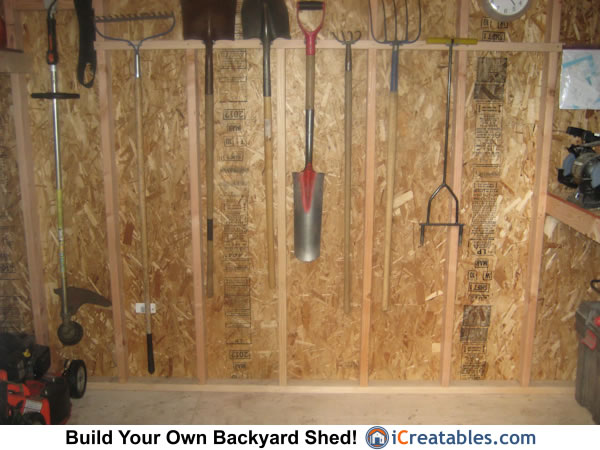 Garden Shed Storage Ideas