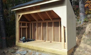 Pictures of Firewood Shed | Photos of Firewood Sheds