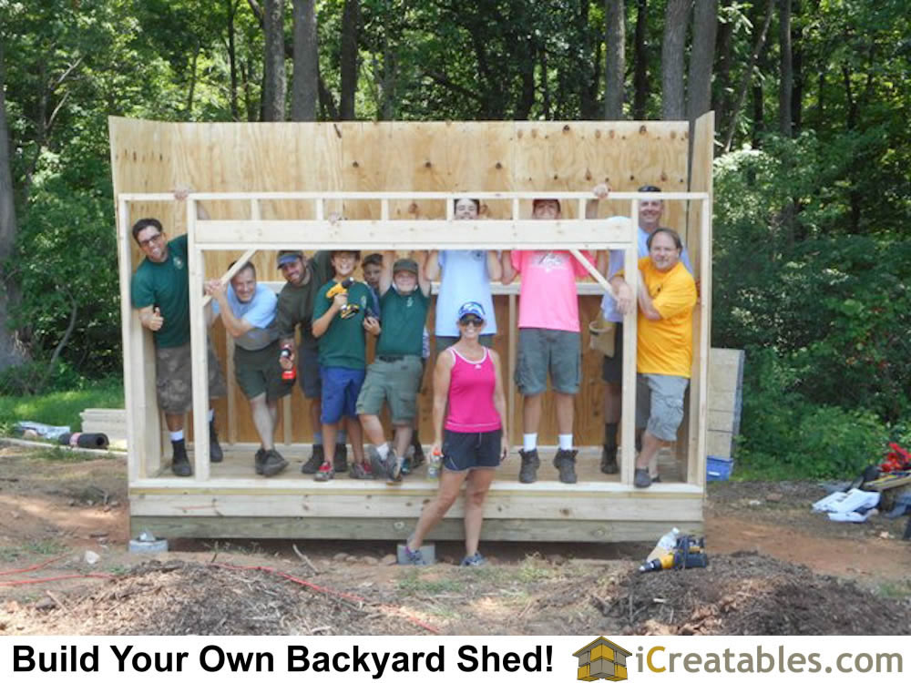 Boy Scout Eagle Project Storage Shed Eagle Project