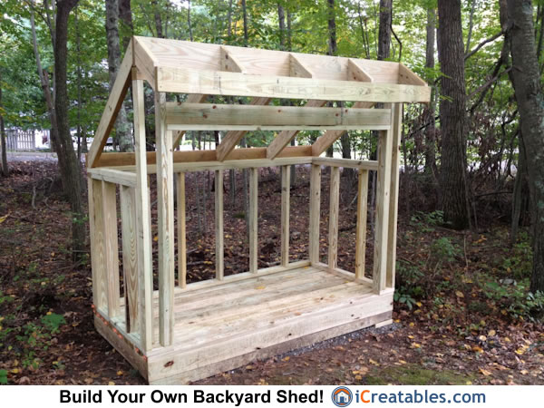 4x8 barn shed plans myoutdoorplans free woodworking