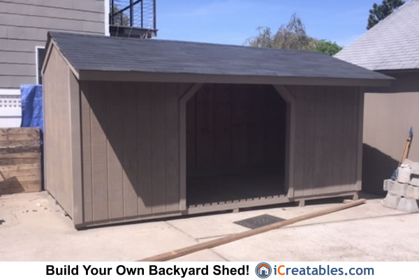 How to Build Your Own Firewood Shed - At Charlotte's House