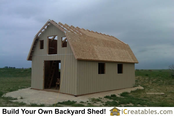 Pictures of Gambrel Sheds | Photos of Gambrel Sheds