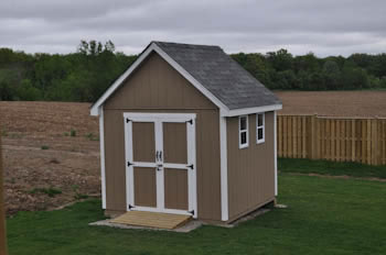 10x10 cape cod backyard shed