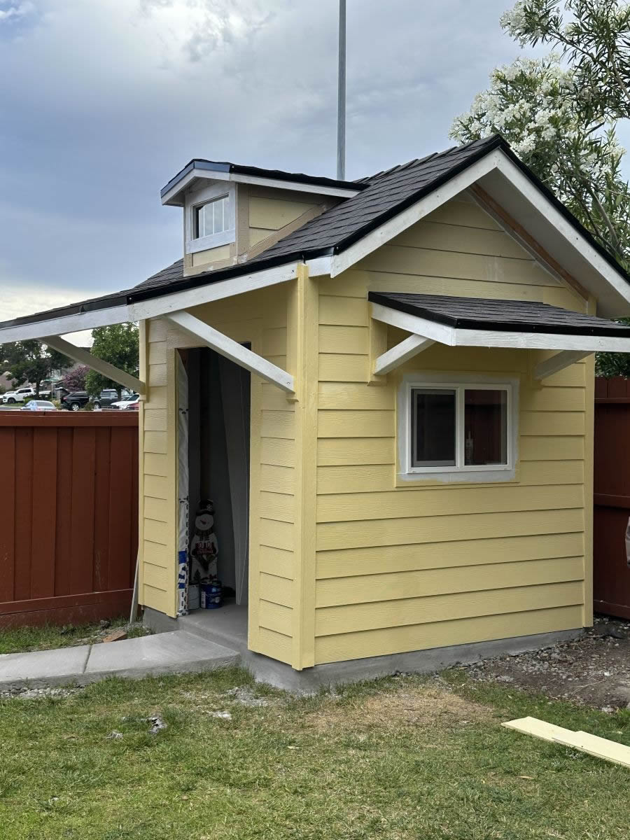 Building a backyard garden shed will solve your storage needs and make your yard more beautiful!
