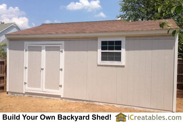 large shed plans photo