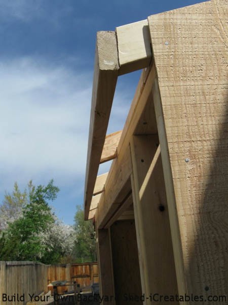 lean to shed plans - easy to build diy shed designs