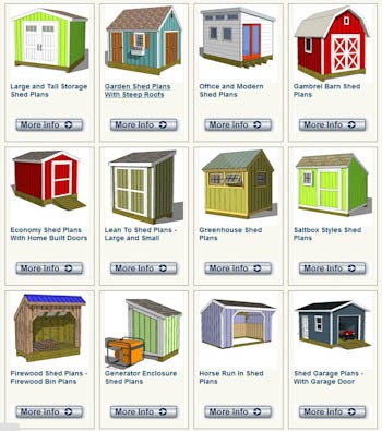 12 shed plans